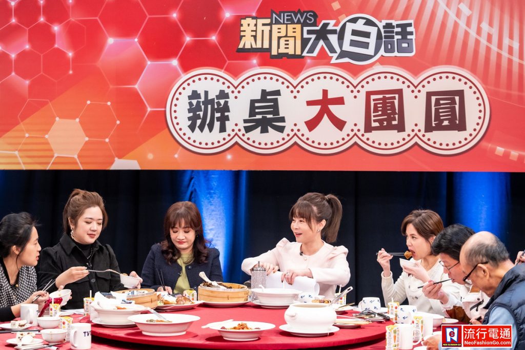 《新聞大白話》youtube頻道突破150萬訂閱，特別舉行辦桌大團圓活動（圖 tvbs）p00