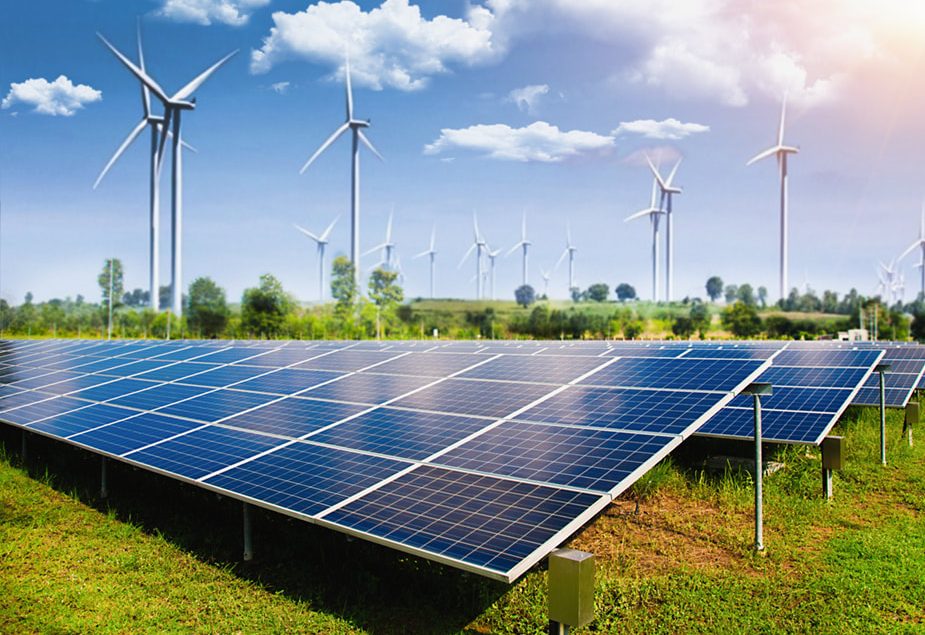 221130 solar panel with wind turbines against mountains sky orig e1755568730584