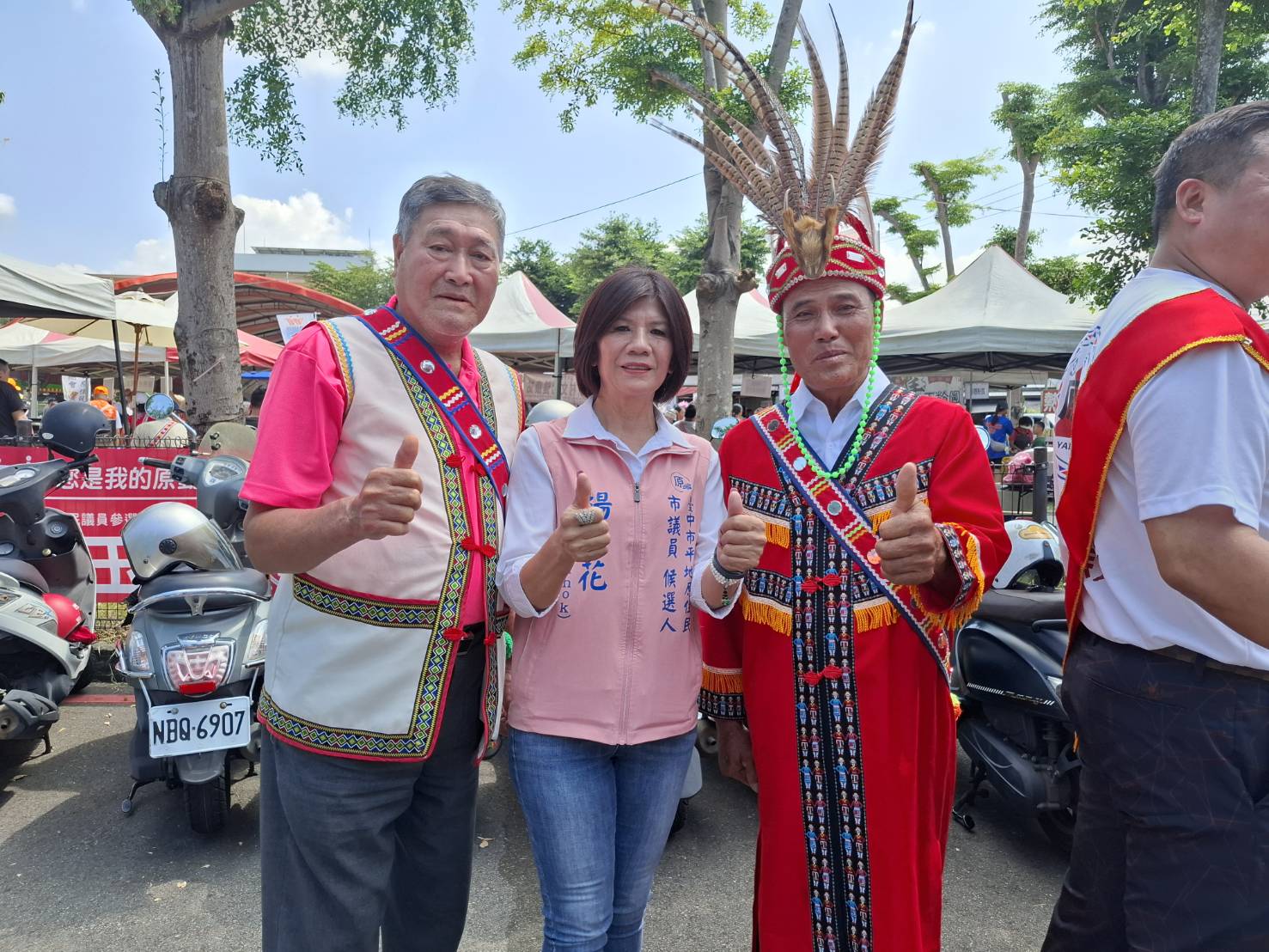 圖文：臺中市阿美族收穫祭盛大登場 楊玉花拋出凝聚全市族人、傳承文化、擴大辦理。