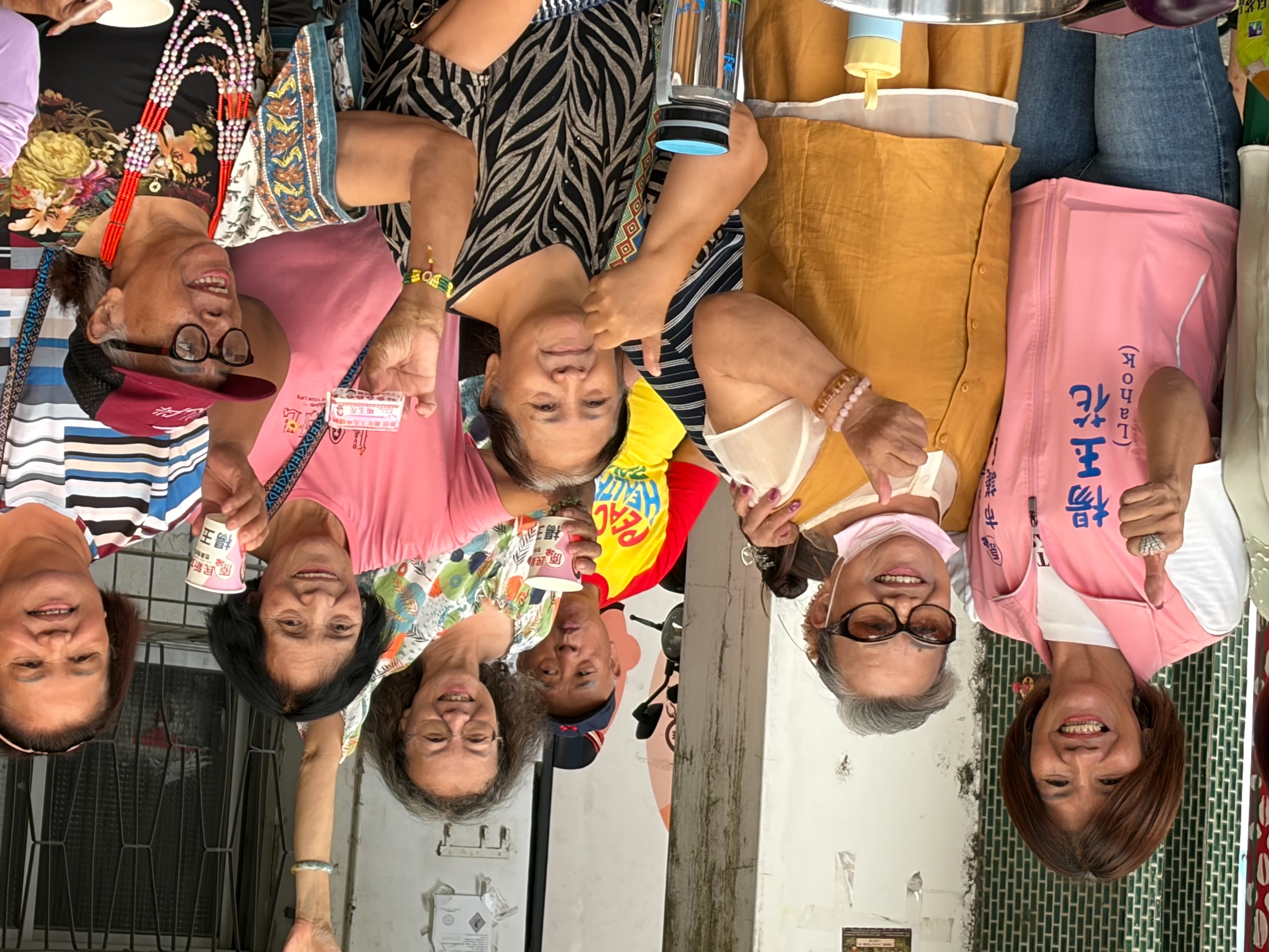 圖文:臺中市平地原住民議員候選人楊玉花祝福族人中秋節快樂。