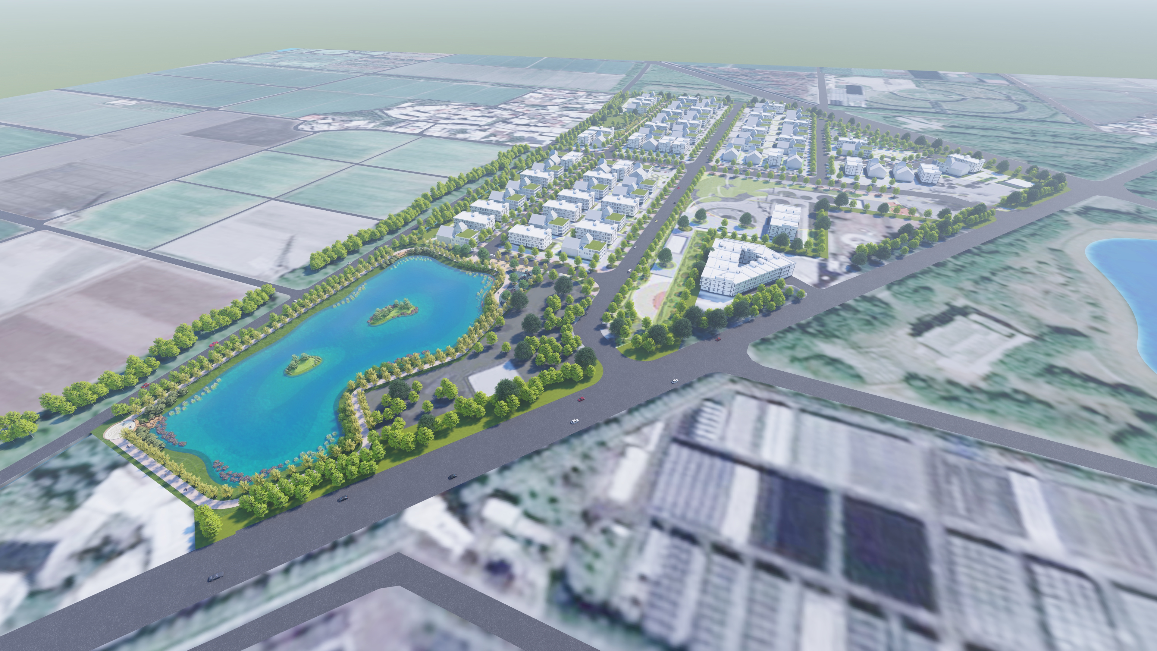 園 區 規 劃 將 產 業 空 間 、 公 共 設 施 及 景 觀 納 入 整 體 設 計 , 呈 現 近 2 9 公 頃 產 業 園 區 的 整 合 開 發 藍 圖 。 ( 圖 / 三 地 集 團 提 供 ) 園 區 規 劃 將 產 業 空 間 、 公 共 設 施 及 景 觀 納 入 整 體 設 計 , 呈 現 近 2 9 公 頃 產 業 園 區 的 整 合 開 發 藍 圖 。 ( 圖 / 三 地 集 團 提 供 )