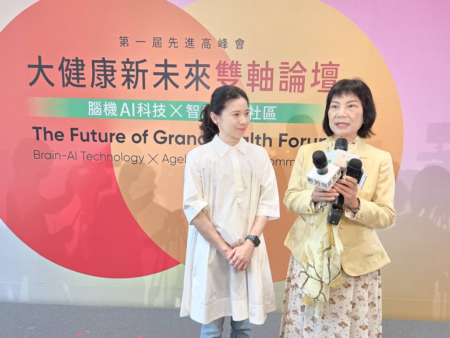 圖文:台大醫學院特聘教授高淑芬講解。