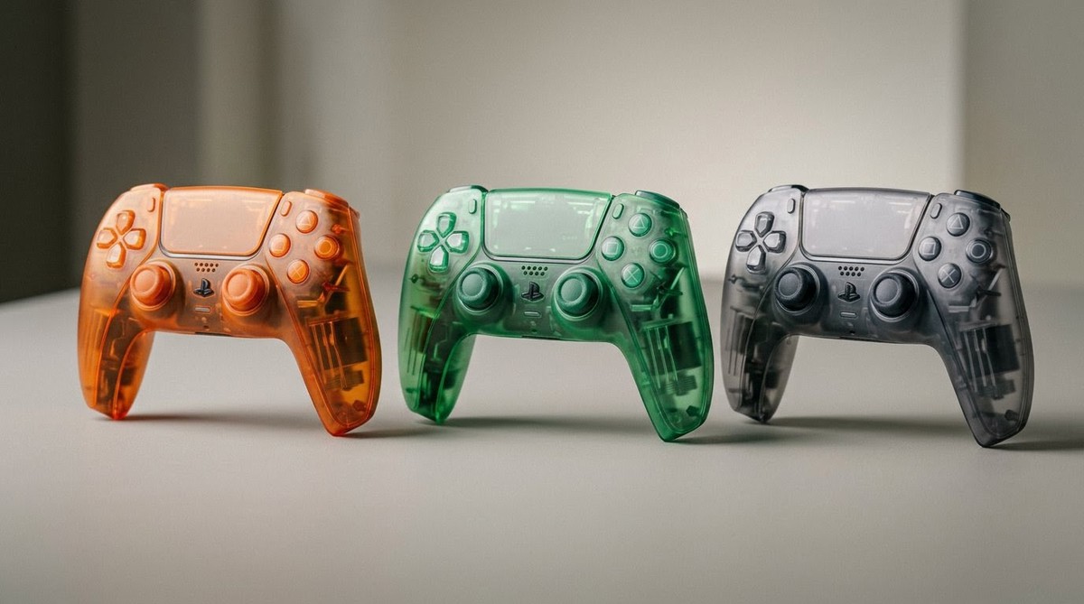 PlayStation 推出三款「Prism」透明控制器 一窺 DualSense 內部設計