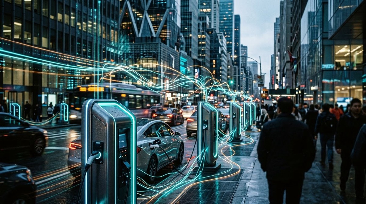 歐美電動車充電點 2030年預計突破3560萬座 連網技術成營運利器
