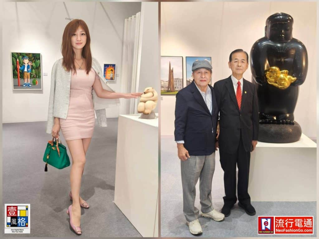 2026 台北國際藝術博覽會（ART TAIPEI）盛大開幕 匯聚文化力量 胡寶莉讚賞米凱莉創作：「當世界被 AI 加速，藝術可以留下幸福的證明。」
