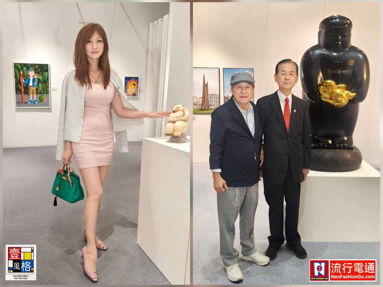 2026 台北國際藝術博覽會（ART TAIPEI）盛大開幕 匯聚文化力量 胡寶莉讚賞米凱莉創作：「當世界被 AI 加速，藝術可以留下幸福的證明。」