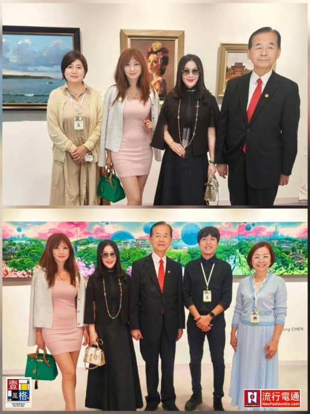 2026 台北國際藝術博覽會（ART TAIPEI）盛大開幕 匯聚文化力量 胡寶莉讚賞米凱莉創作：「當世界被 AI 加速，藝術可以留下幸福的證明。」