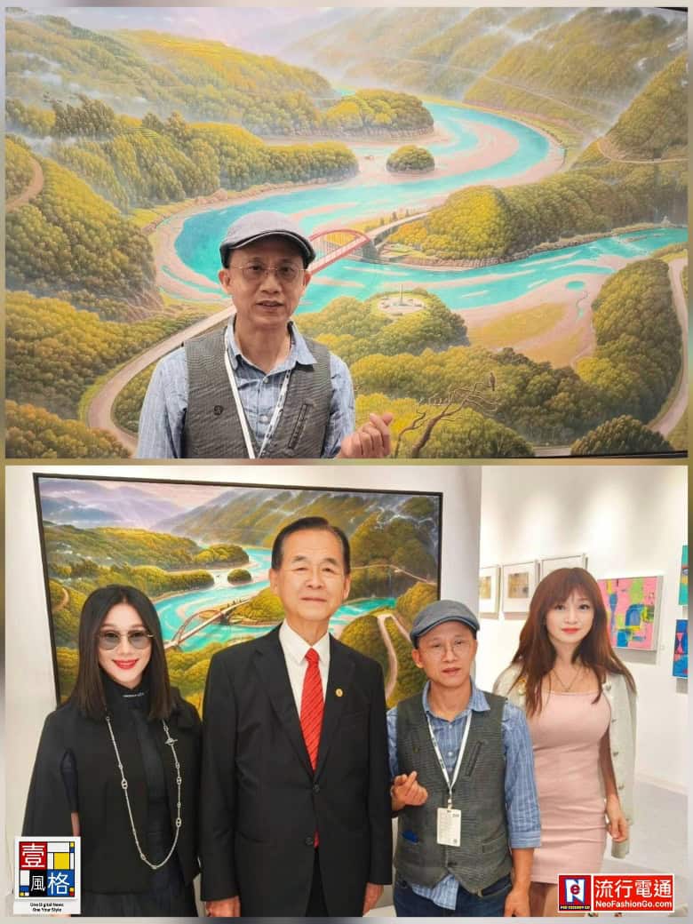 2026 台北國際藝術博覽會（ART TAIPEI）盛大開幕 匯聚文化力量 胡寶莉讚賞米凱莉創作：「當世界被 AI 加速，藝術可以留下幸福的證明。」