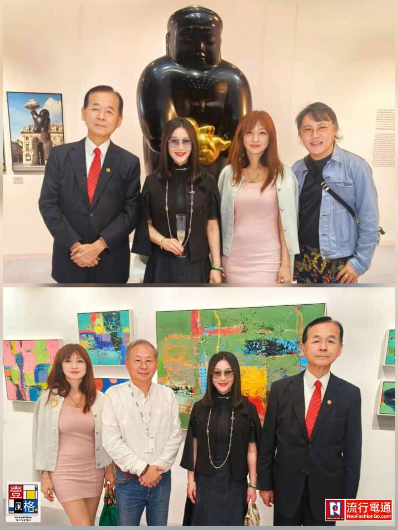 2026 台北國際藝術博覽會（ART TAIPEI）盛大開幕 匯聚文化力量 胡寶莉讚賞米凱莉創作：「當世界被 AI 加速，藝術可以留下幸福的證明。」