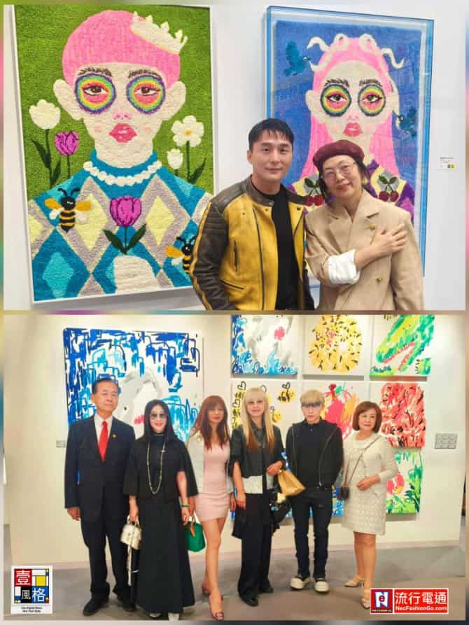 2026 台北國際藝術博覽會（ART TAIPEI）盛大開幕 匯聚文化力量 胡寶莉讚賞米凱莉創作：「當世界被 AI 加速，藝術可以留下幸福的證明。」
