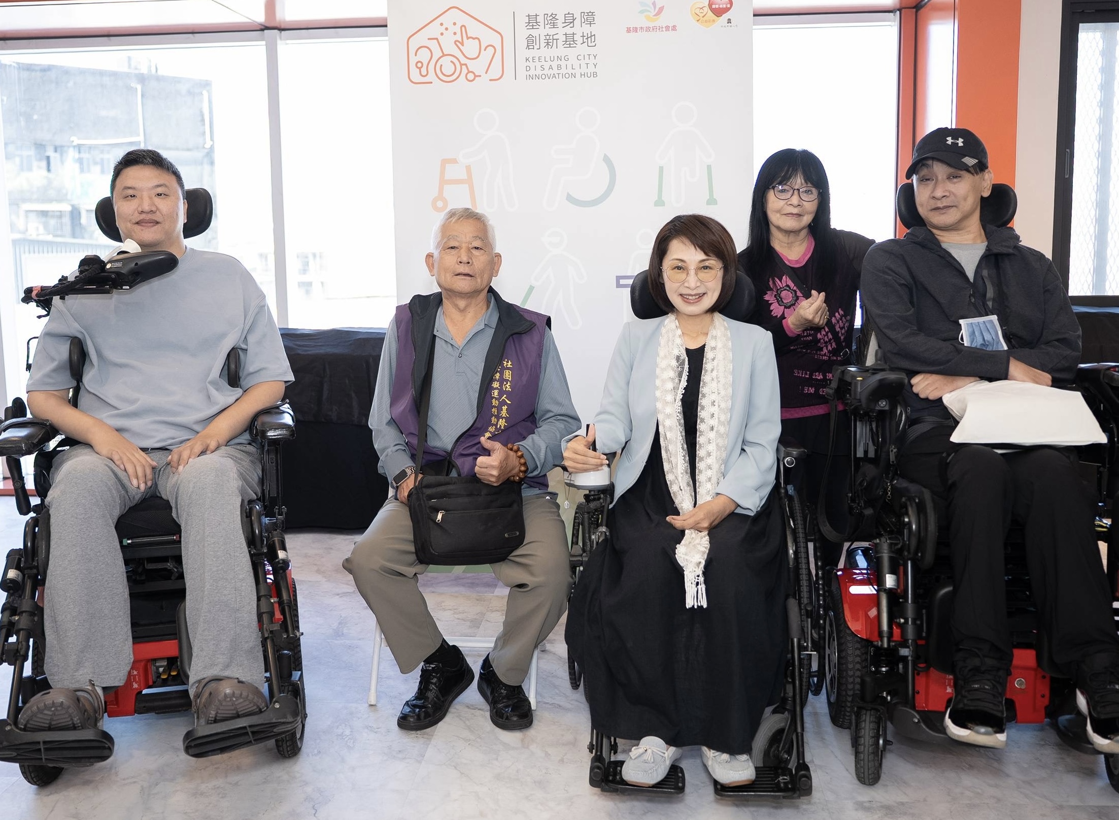謝國樑打造有愛城市 全台首座身障創新基地在基隆正式啟用