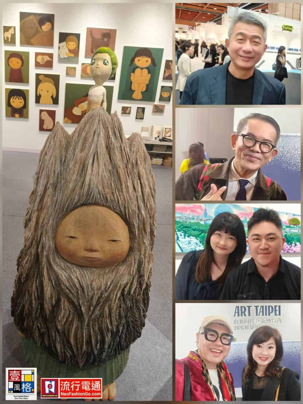 2026 台北國際藝術博覽會（ART TAIPEI）盛大開幕 匯聚文化力量 胡寶莉讚賞米凱莉創作：「當世界被 AI 加速，藝術可以留下幸福的證明。」