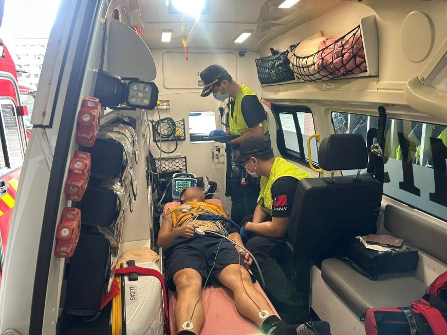 新北消全台首例導入AI判讀心電圖 救護車直通醫院搶救心肌梗塞