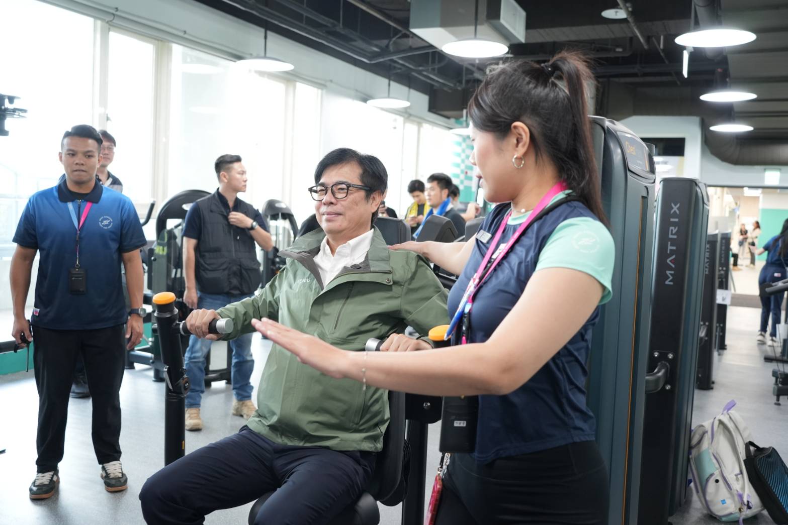 小港運動中心啟用 陳其邁：設立14座運動中心達標 運動人口躍升六都第二
